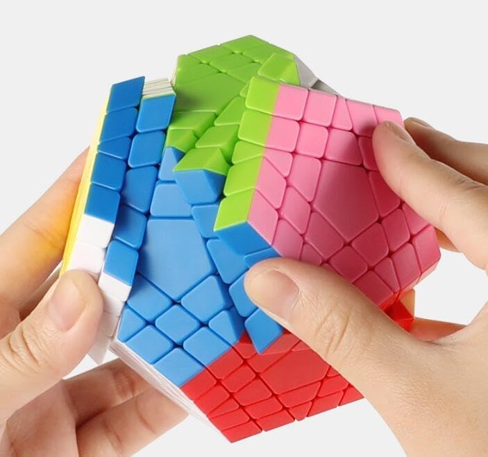Cuberspeed Shengshou gigaminx v2 Speed Cube stickerless Megaminx 5x5 Layer Magic Cube Gigaminx Speed Cube 5x5 Cube