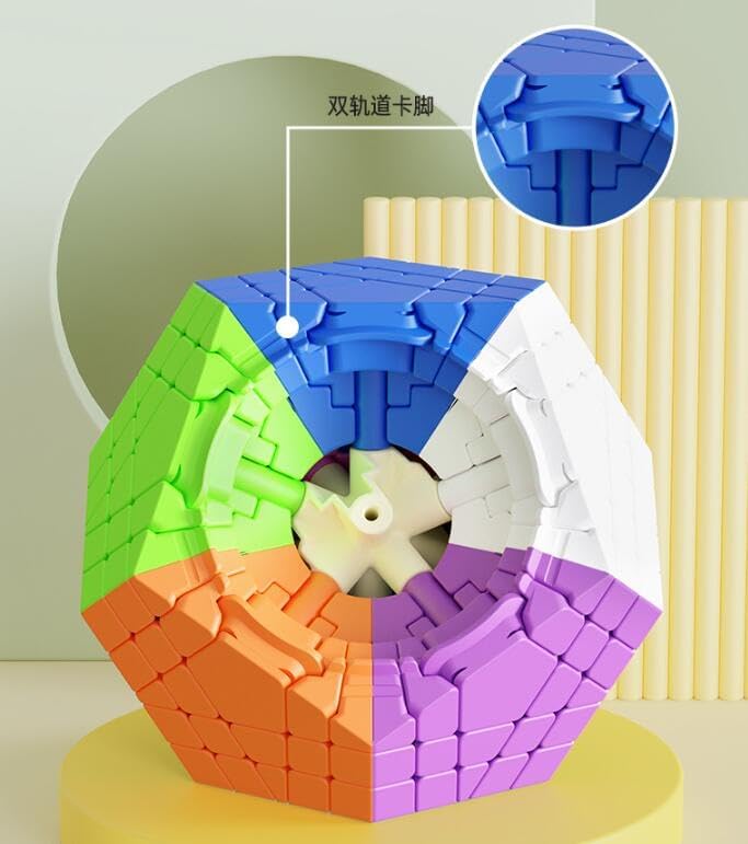 Cuberspeed Shengshou gigaminx v2 Speed Cube stickerless Megaminx 5x5 Layer Magic Cube Gigaminx Speed Cube 5x5 Cube