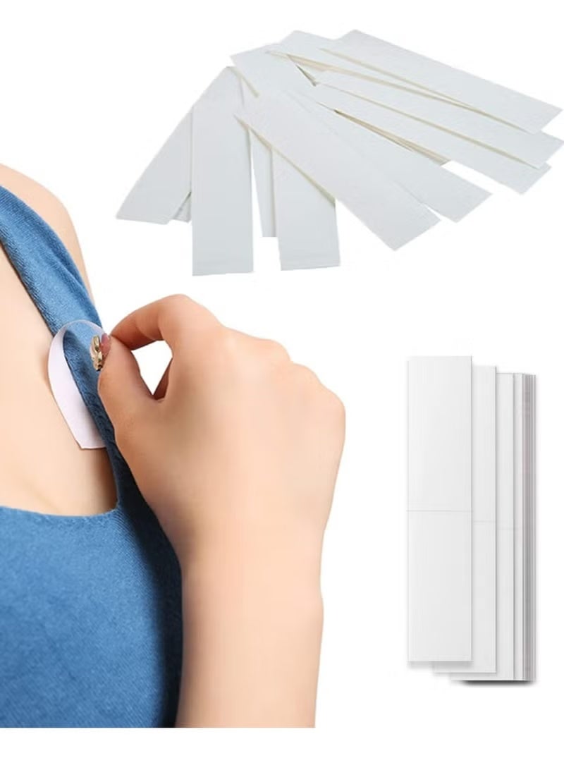 PINKSAMA 36 Pieces Waterproof Double-Sided Lingerie Tape for Securing Dresses and Bras, Clear and Transparent. - Image 1