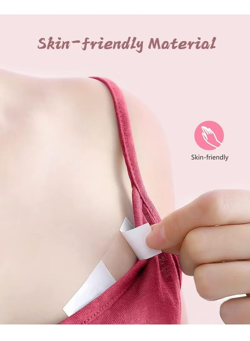 PINKSAMA 36 Pieces Waterproof Double-Sided Lingerie Tape for Securing Dresses and Bras, Clear and Transparent. - Image 3