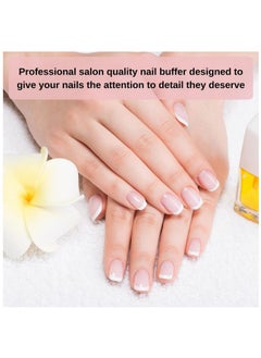 Triton Triton Professional 4 Sided Colourful Art Nail Shiner Polisher Buffer Sand Filer, Smooth N Soft Manicure N Pedicure Buffing Tool For Home N Salon Use  - Image 5