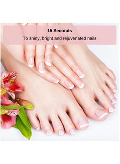 Triton Triton Professional 4 Sided Colourful Art Nail Shiner Polisher Buffer Sand Filer, Smooth N Soft Manicure N Pedicure Buffing Tool For Home N Salon Use  - Image 2