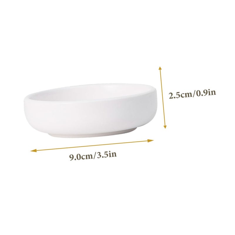 Japanese Style Ceramic Sauce Dishes Small Dipping Bowls for Soy Sauce Oil Seasonings - Image 3