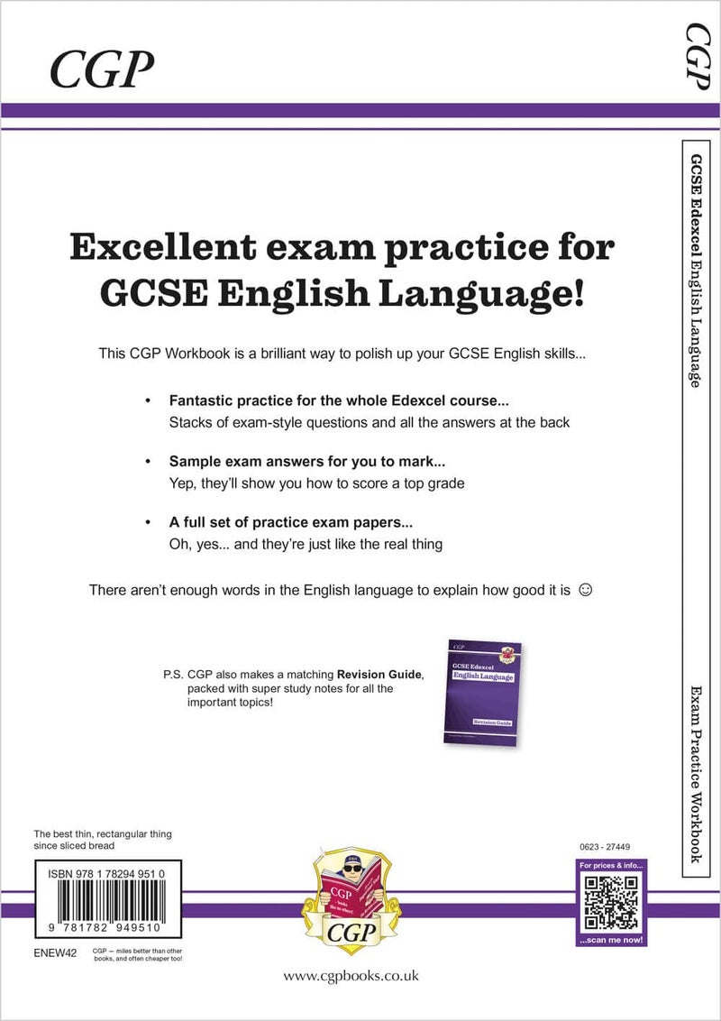 Coordination Group Publications Ltd (CGP) GCSE English Language Edexcel Exam Practice Workbook - for the Grade 9-1 Course (includes Answers) - Image 2