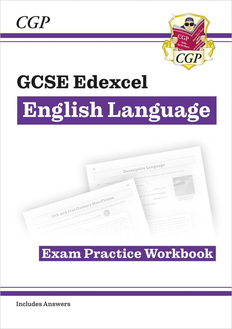 Coordination Group Publications Ltd (CGP) GCSE English Language Edexcel Exam Practice Workbook - for the Grade 9-1 Course (includes Answers) - Image 1