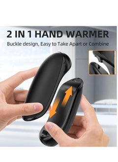 Generic Split Design Magnetic Hand Warmer, Dual-Sided Heating, Large Capacity Portable Heater, 3-Second Fast Heating, Lightweight 2-in-1 with Three Adjustable Temperature Settings  - Image 2