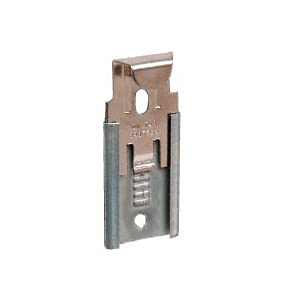 CRL Nickel Plated Adjustable Mirror Clip Set for 1/2 in (12 mm) Straight Edge Glass - Package - Image 3