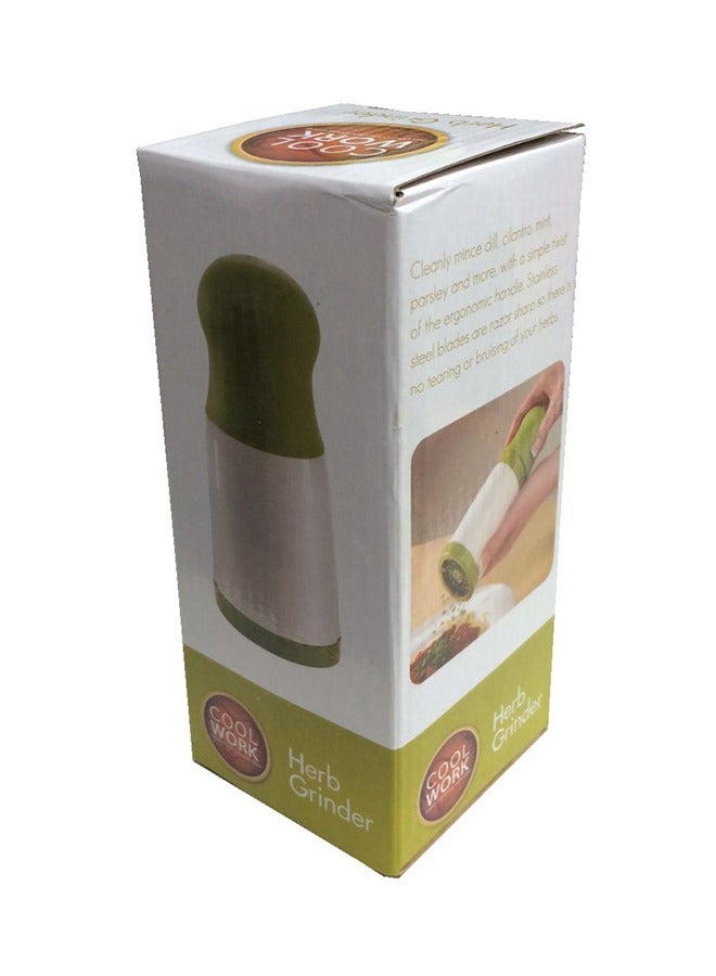 Cool Work Herb Grinder Green/White (7x17cm) - Image 2