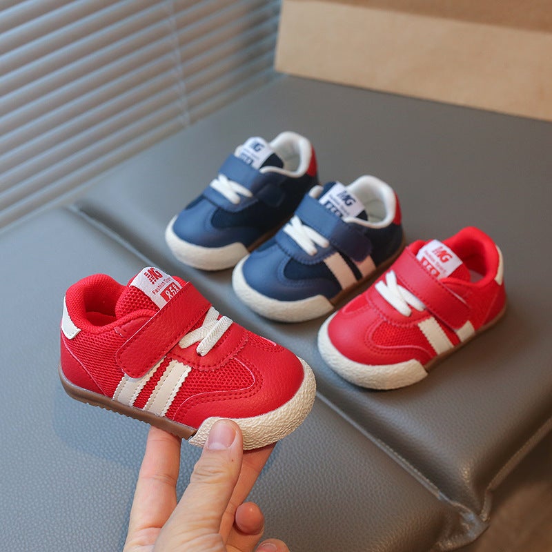 Mesh Sneakers Lightweight Flexible Sole Walking Shoes For Kids Indoor And Outdoor Activities - Image 3