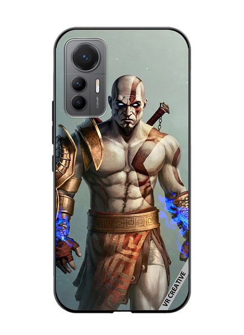 Protective Case Cover For Xiaomi 12 Lite Young Kratos Design Multicolour