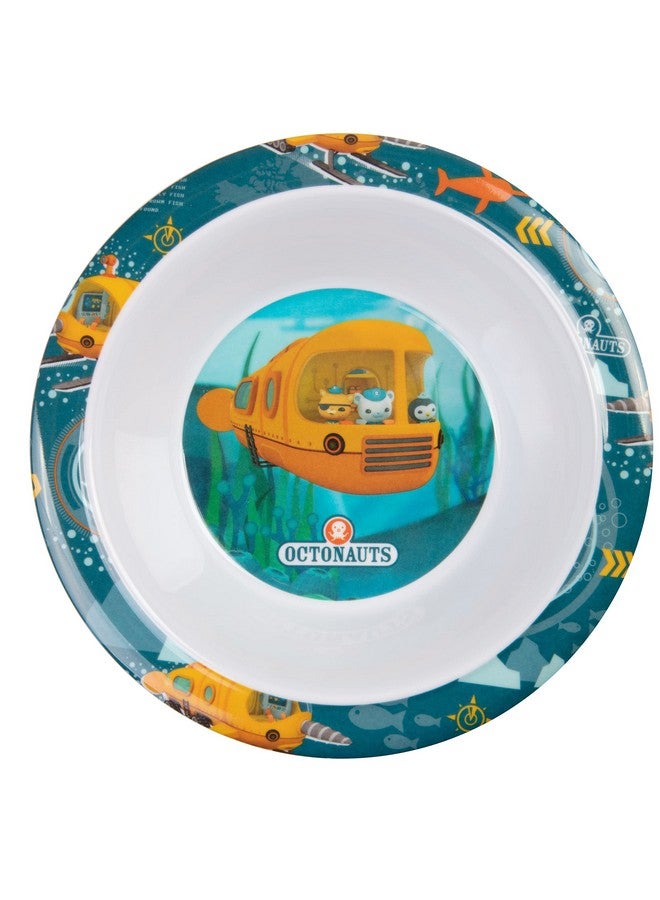 OCTONAUTS 5 Pc Mealtime Feeding Set For Kids And Toddlers Includes Plate Bowl Cup Fork And Spoon Utensil Flatware Durable Dishwasher Safe Bpa Free Perfect For Back To School Travel Onthego - Image 5