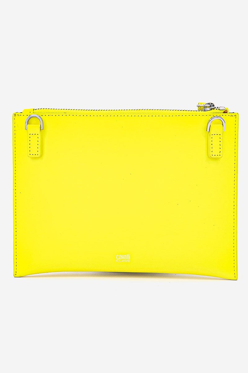 Cavalli Class Women Yaara Clutch Bag, Yellow - Image 3