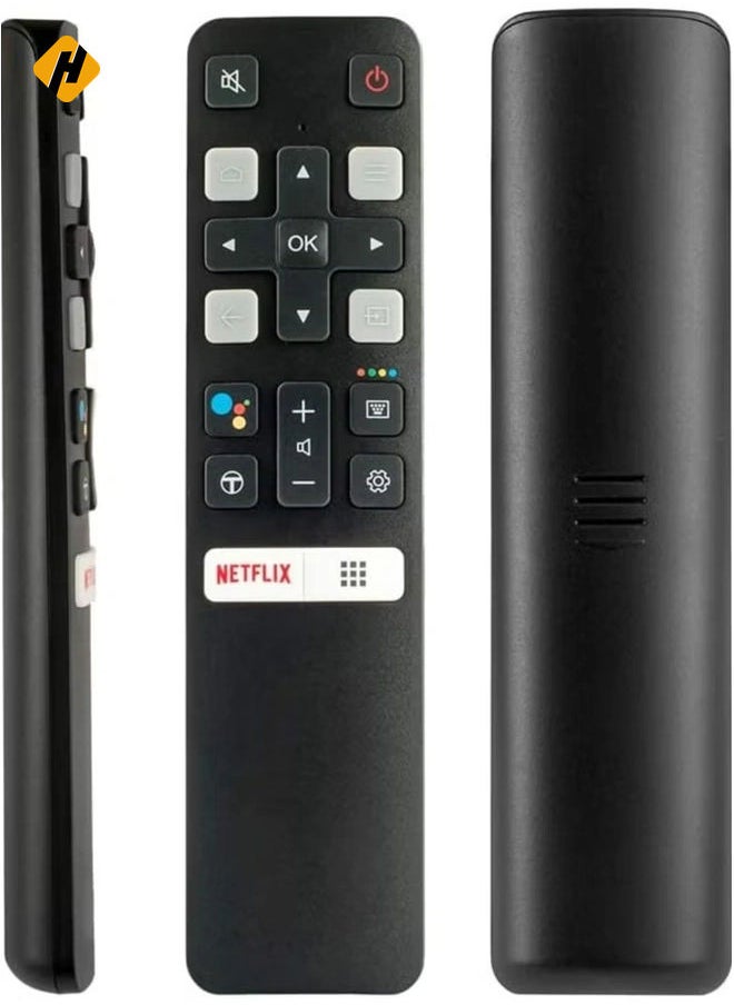 Remote Control RC802V FMR1 32F2A 40F2A 49F2A LED LCD Smart HD with Netflix Function Compatible with TCL Small with battery