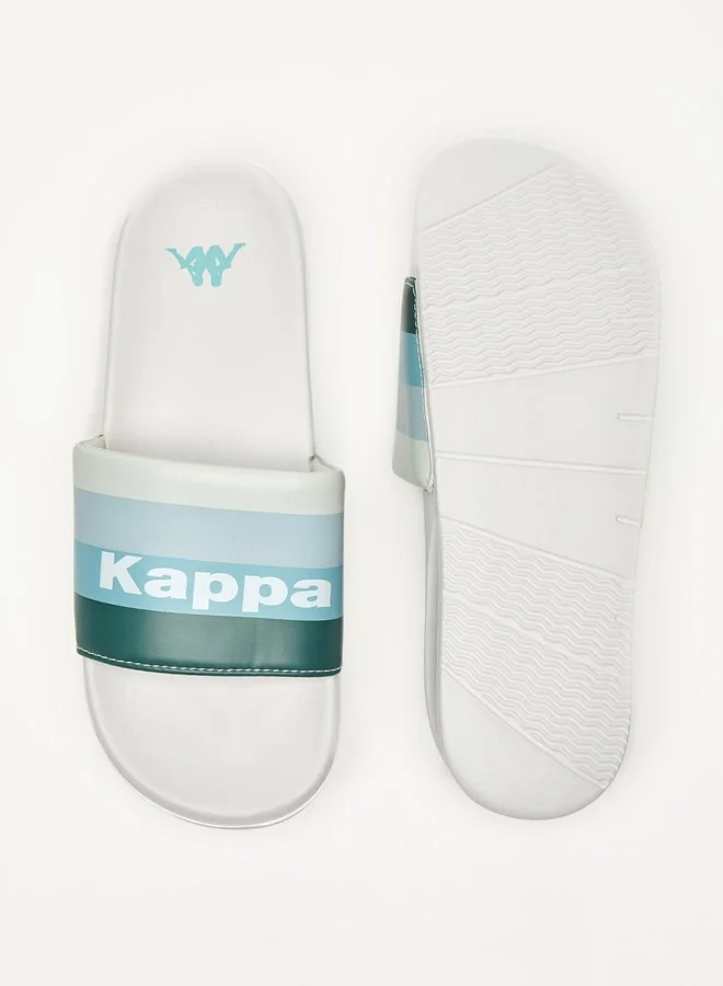 كابا Women's Logo Print Slides