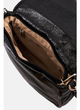 XOXO Women Brand Logo Shoulder Bag, Black  - Image 3