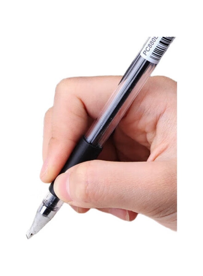 Baoke Pc880E 0.7Mm Bullet Tip Gel Pen, Office Pen, Signing Pen, Black, 12 Pens/Box - Image 2