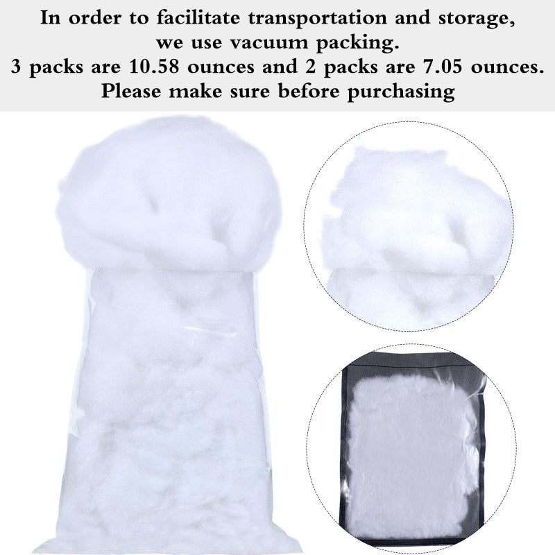 Shappy Holiday Fake Snow Decoration Christmas Fluffy Snow Cotton Indoor Soft Fake Snow Artificial Cotton Holiday Winter Decor  Under The Christmas Tree Village Displays (300 g) - Image 2