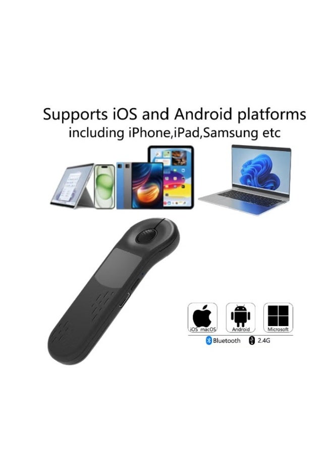 Xring D13 Pro Multi-Functional Air Laser Mouse, Presentation Clicker, PowerPoint Remote, Hyperlink Volume Wireless Presenter Remote Pointer, USB Slide Advancer PPT Clicker for Computer Laptop Mac - Image 3
