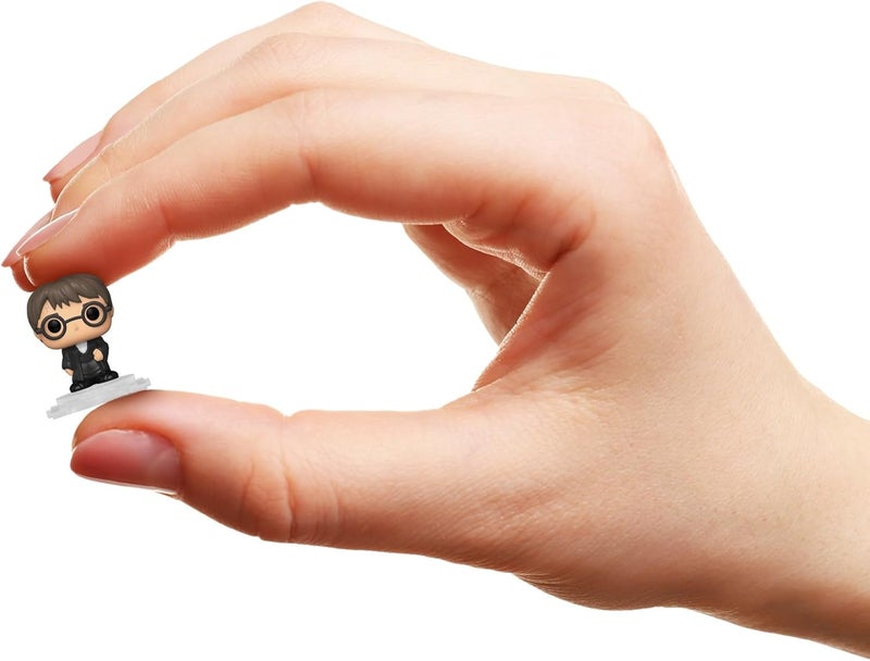 Funko Bitty POP HP GOF  Harry 4Pack and A Surprise Mystery Mini Figure  09 Inch 22 Cm  Harry Potter Collectable  Stackable Display Shelf Included  Gift Idea  Party Bags Stocking - Image 2