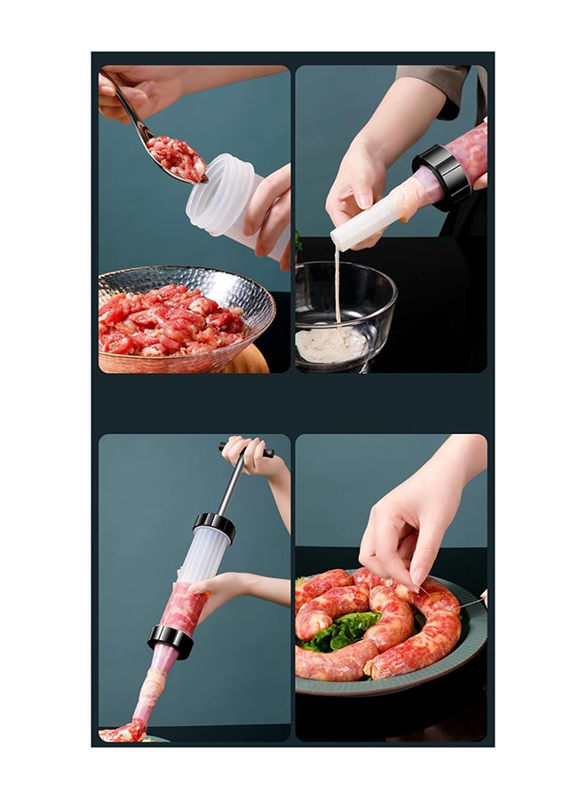 Hand Operated Salami Maker Sausage Filling Machine Household Sausage Fillerhomemade Sausage Filling Machine Easily Make Various Sausages At Home - Image 3