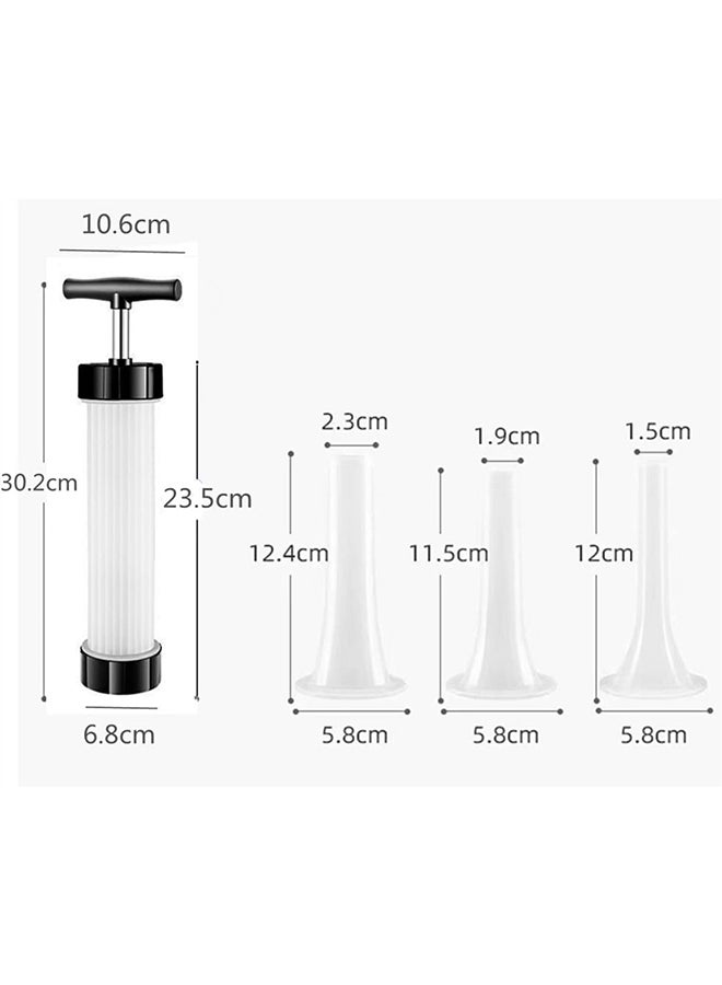 Hand Operated Salami Maker Sausage Filling Machine Household Sausage Fillerhomemade Sausage Filling Machine Easily Make Various Sausages At Home - Image 2