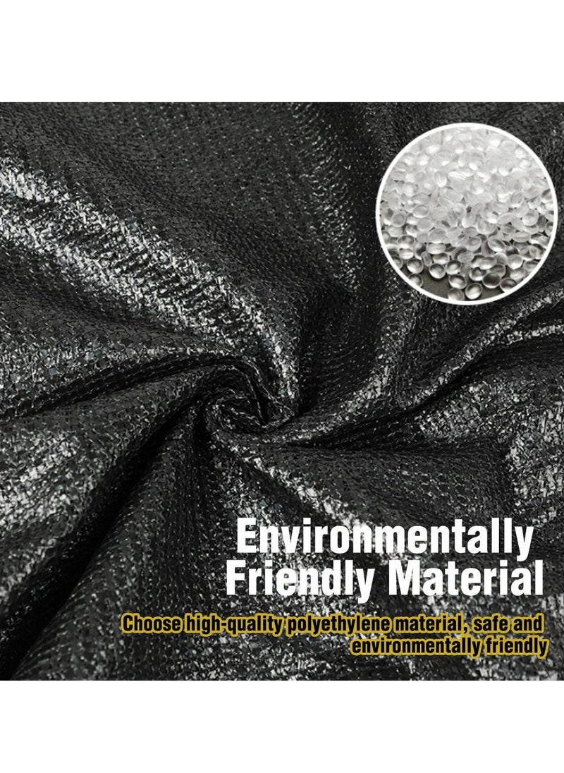 Generic Black Shade Cloth, 3x3M Sun Shade Net, Mesh Sun Shade Tarp for Plant Cover, Greenhouses, and Patios  - Image 3