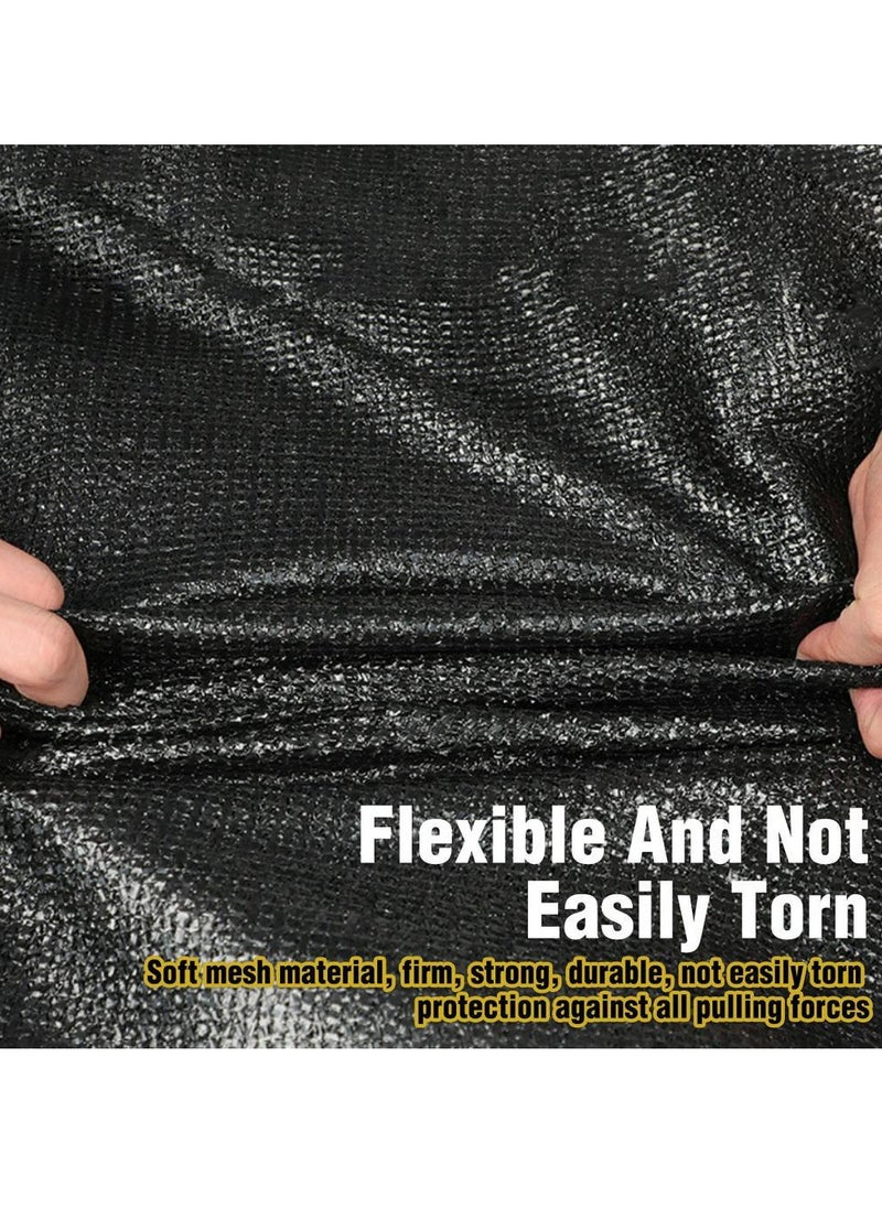 Generic Black Shade Cloth, 3x3M Sun Shade Net, Mesh Sun Shade Tarp for Plant Cover, Greenhouses, and Patios  - Image 4