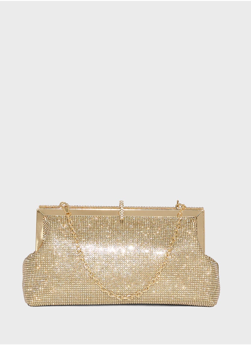 Ella Limited Edition Embellished Evening Clutch Bag  - Image 1