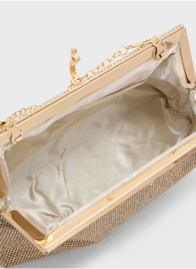 Ella Limited Edition Embellished Evening Clutch Bag  - Image 5