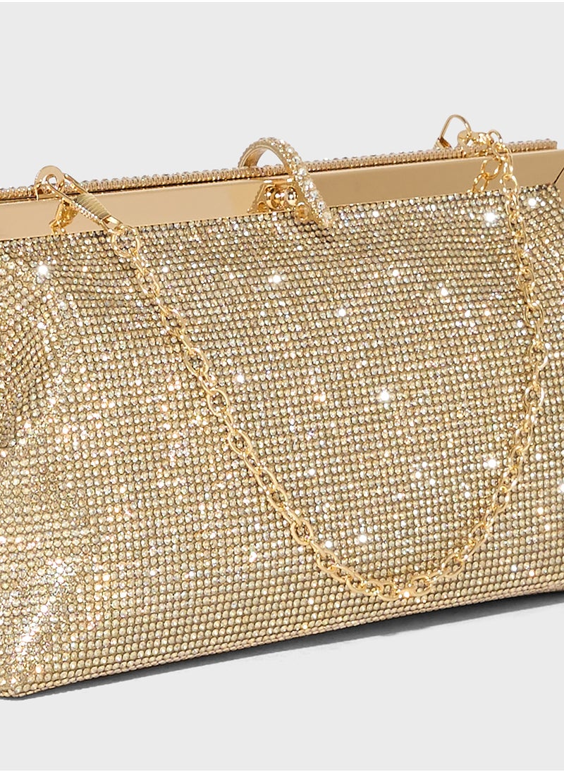 Ella Limited Edition Embellished Evening Clutch Bag  - Image 4