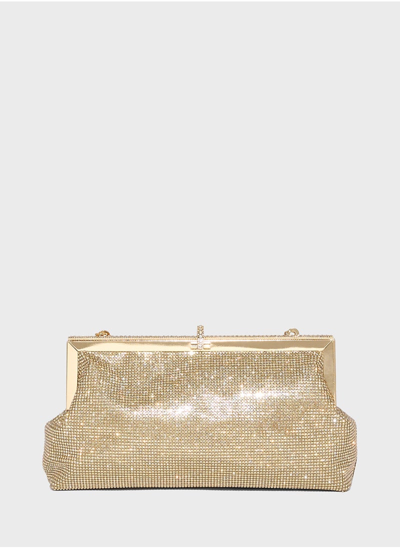 Ella Limited Edition Embellished Evening Clutch Bag  - Image 2