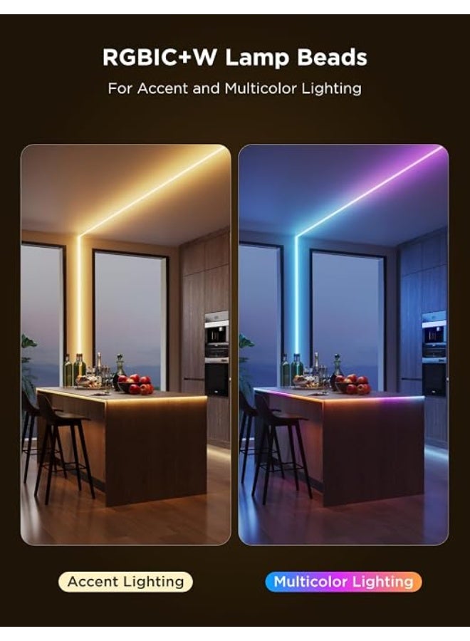 Govee COB LED Strip Light Pro, 9.8 ft RGBICW LED Lights for Bedroom - Image 4