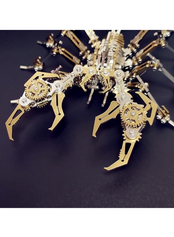 general Metal 3D Puzzle DIY Assembly Scorpion Model Kit, Detachable 3D Puzzle Stainless Steel Structure Kit for Adults, Mechanical Educational Toys, Puzzles, Office Decorations - Image 5