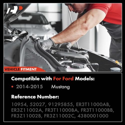 A-Premium Starter Motor Compatible with Ford Mustang 2014 5.8L, 2015 5.0L, 12V 1.4KW 12-Teeth Clockwise - Image 3