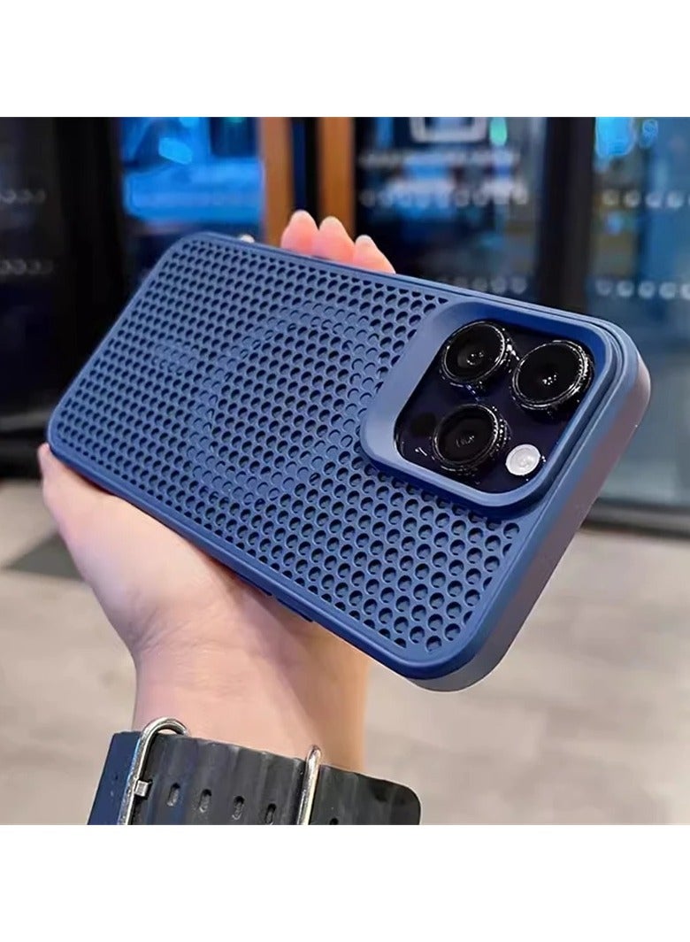 AROAQ Heat Dissipation Mesh for MagSafe Magnetic Wireless Charging Case – Breathable Cover for iPhone Plus and Pro Max