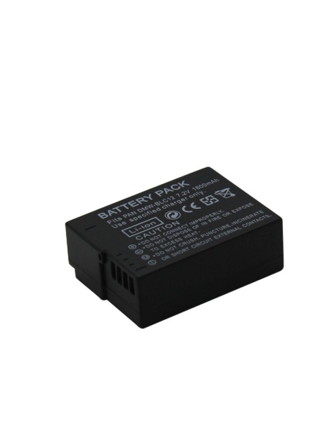 Generic - For Panasonic Camera DMW-BLC12 Battery DMW-BMB9E Battery DMW-BLD10E/GK Battery-Standard Capacity:DMW-BLD10E/GK/7.2V/1600mAh - Image 1