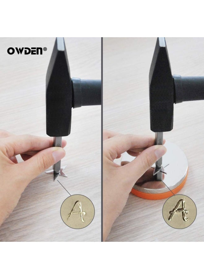 OWDEN Professional Steel Bench Blockï¼ˆNo Rebound), Metal Bench Block for Jewelry Stamping Tool,(Diameter: 3 Inches, Height: 3/4 Inch) Steel Part: Mirror Polishing with Chrome Plating. - Image 5