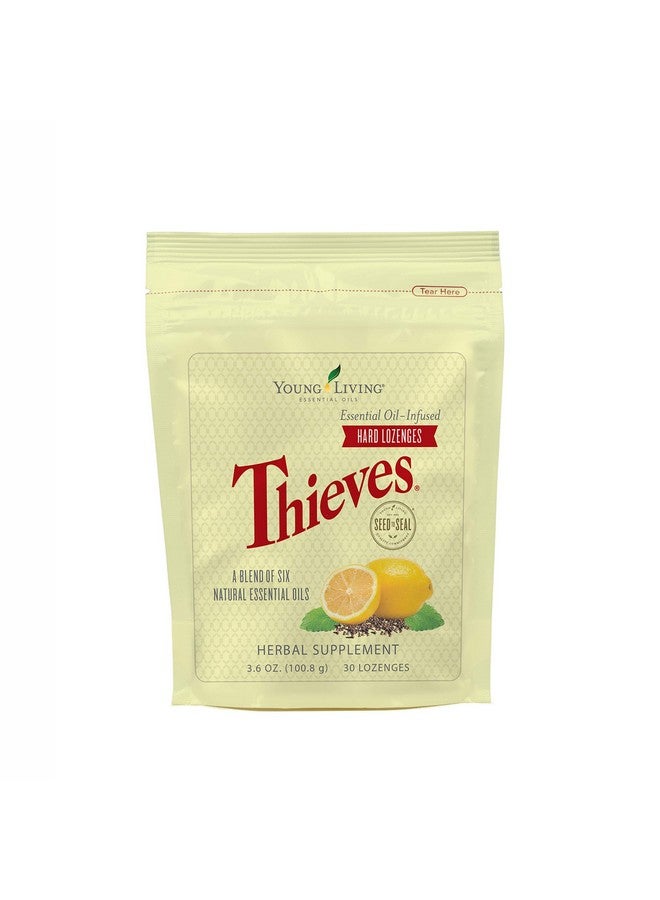 Young Living Lozenges By Young Living - Infused With Signature Thieves Essential Oil Blend - Sugar-Free & Soothing - Gentle & Effective - Comforting And Soothing To Dry And Itchy Throats - Image 1