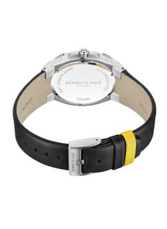 Kenneth Cole Kenneth Cole Men Classic Blue Leather Strap Watch  KCWGA2218302  - Image 3