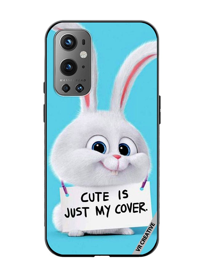 VR CREATIVE Protective Case Cover For OnePlus 9 Pro Cute Is Just My Cover Design Multicolour - Image 1