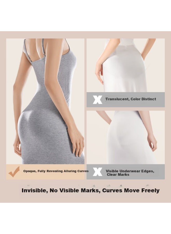 Gujin Invisible Seamless High-waist Slimming Shaping Panties For Women, Ultra-thin Tummy Control Hip-lifting Underwear - Image 2