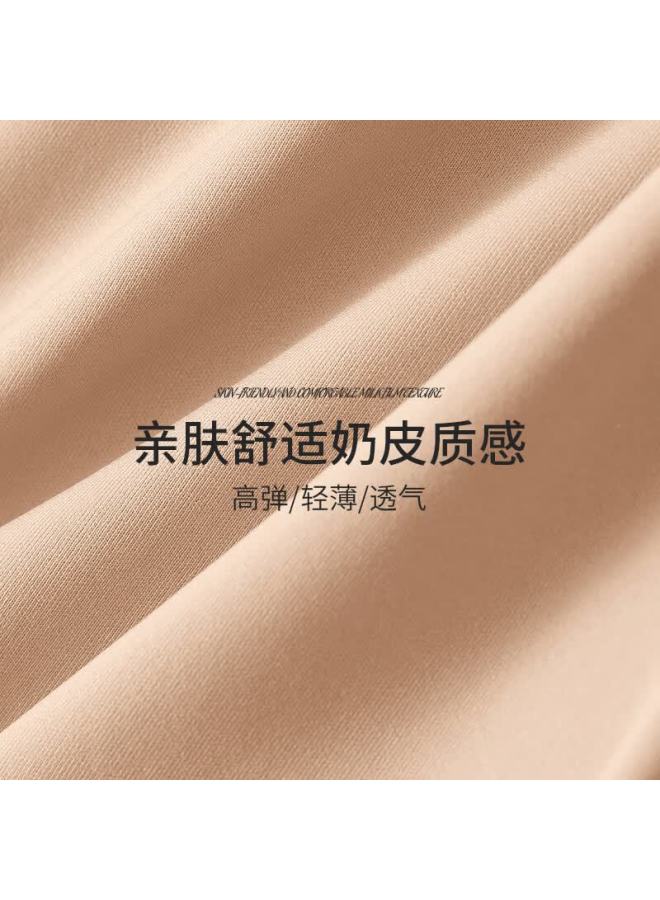 Gujin Invisible Seamless High-waist Slimming Shaping Panties For Women, Ultra-thin Tummy Control Hip-lifting Underwear - Image 5