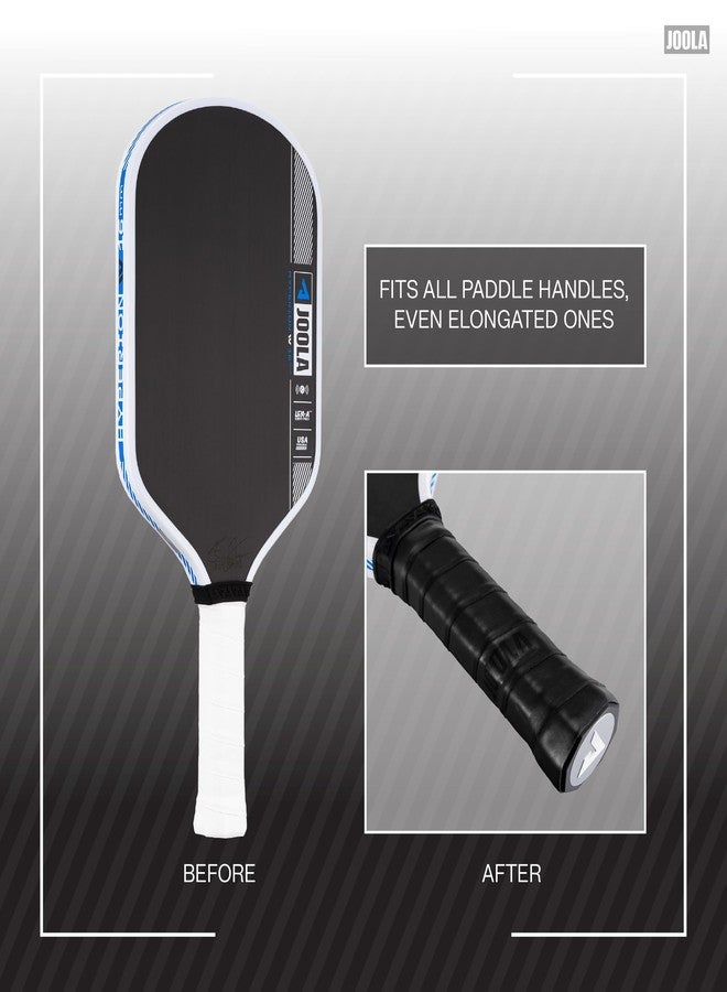 جولا شريط لاصق بديل لمقبض مضرب بيكلبول من جوولا - غلاف لمضرب بيكلبول - قبضة فيل-تيك بيور - سطح ماص للرطوبة ومريح - غلاف مقبض للاستخدام مع المقبض الخارجي - أسود، أبيض، أو رمادي - Image 5