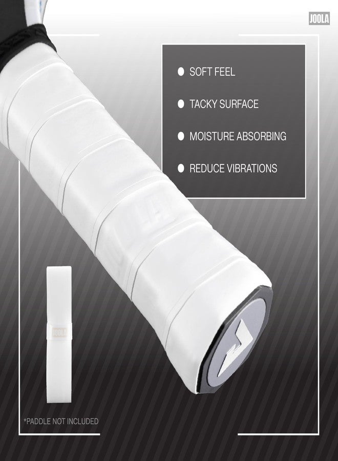 جولا شريط لاصق بديل لمقبض مضرب بيكلبول من جوولا - غلاف لمضرب بيكلبول - قبضة فيل-تيك بيور - سطح ماص للرطوبة ومريح - غلاف مقبض للاستخدام مع المقبض الخارجي - أسود، أبيض، أو رمادي - Image 3