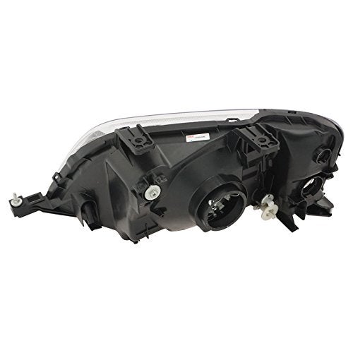 TRQ Driver& Passenger Side Headlight Assembly Set Headlights Driver & Passenger Side Compatible with 1997-2001 Honda CR-V HO2502112 HO2503112 - Image 3