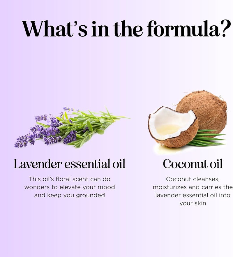 Lavender Essential Oil Roll On - Calming Aromatherapy Oil Roller for Sleep Headaches and Relaxation - Natural Pre-Diluted Sleep Oil for Nighttime Relaxation with Lavender Essential Oil for Skin - Image 5