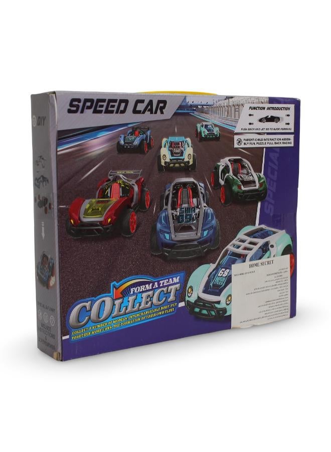 Juntong Speed Car DIY Assembly Toy - Image 3