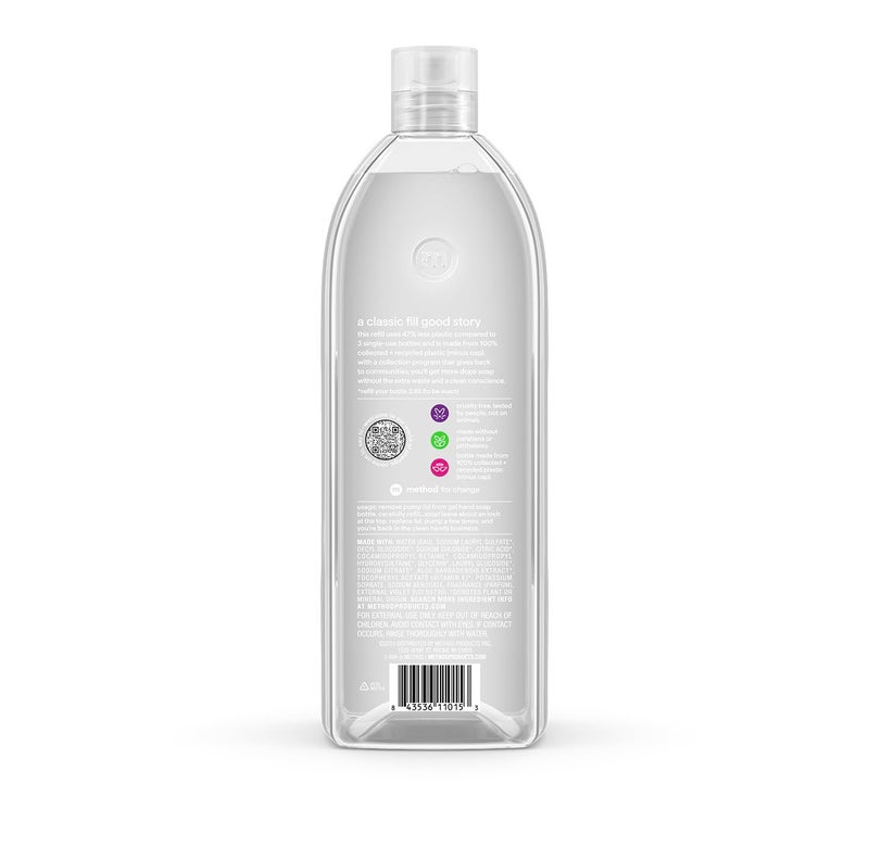 Method Gel Hand Soap, Refill, Sweet Water, 34 oz (Packaging May Vary) - Image 2