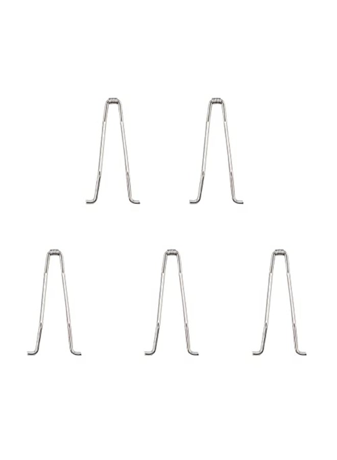 TorSor 5 Pack Toenail Clippers Spring Toe Nail Trimmer Torsion Springs Replacement Snap Shrapnel Clip Universal Manicure Pedicure Nail Cutter Clippers HeavyDuty Grooming Tool Parts Replace - Image 1