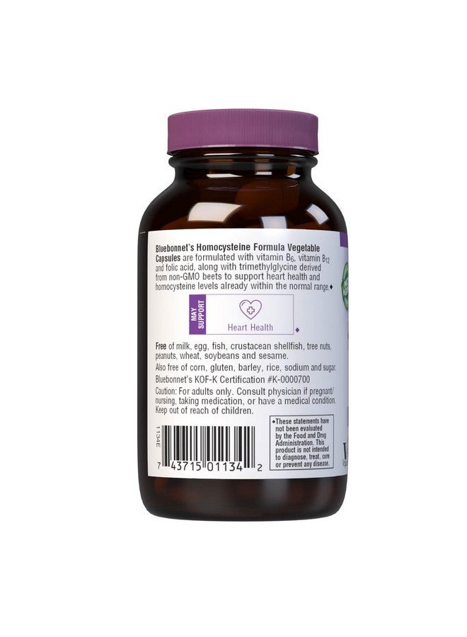 BlueBonnet Homocysteine Formula Supplement, 60 Count - Image 5